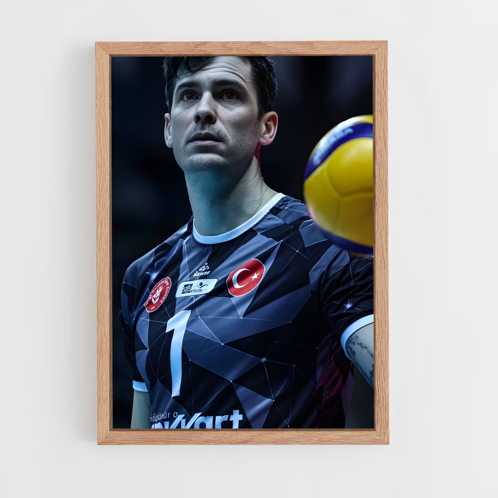 Poster Matt anderson capturer – affiche Volleyball (vue 4)
